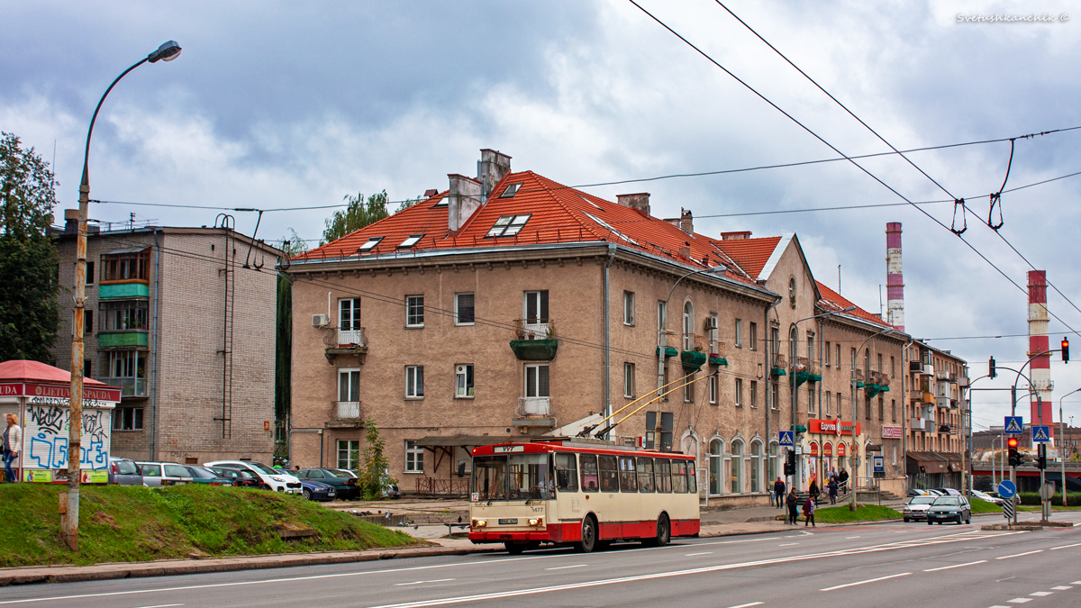 Vilnius, Škoda 14Tr02/6 č. 1477