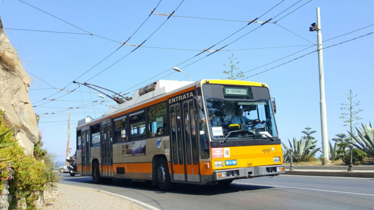 Sanremo, Bredabus 4001.12 č. 1700; Sanremo — 75-year Trolleybus Anniversary 17.06.2017