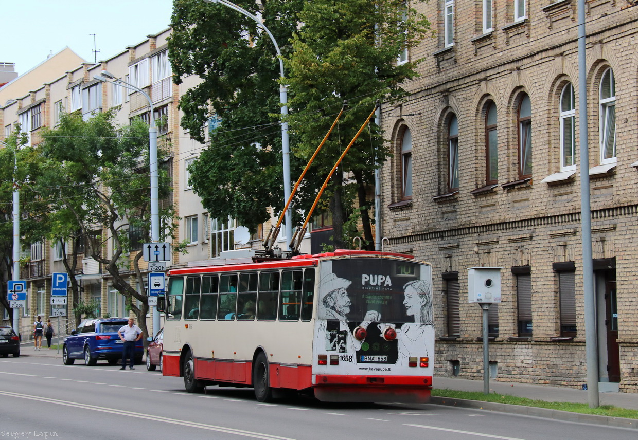 Vilnius, Škoda 14Tr17/6M # 1658