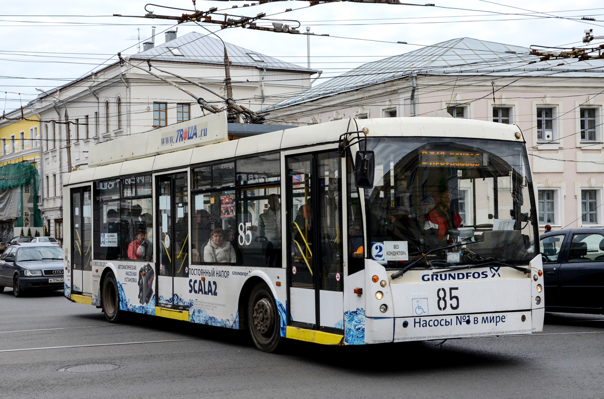 Tver, Trolza-5265.00 “Megapolis” č. 85; Tver — Trolleybus lines: Central district