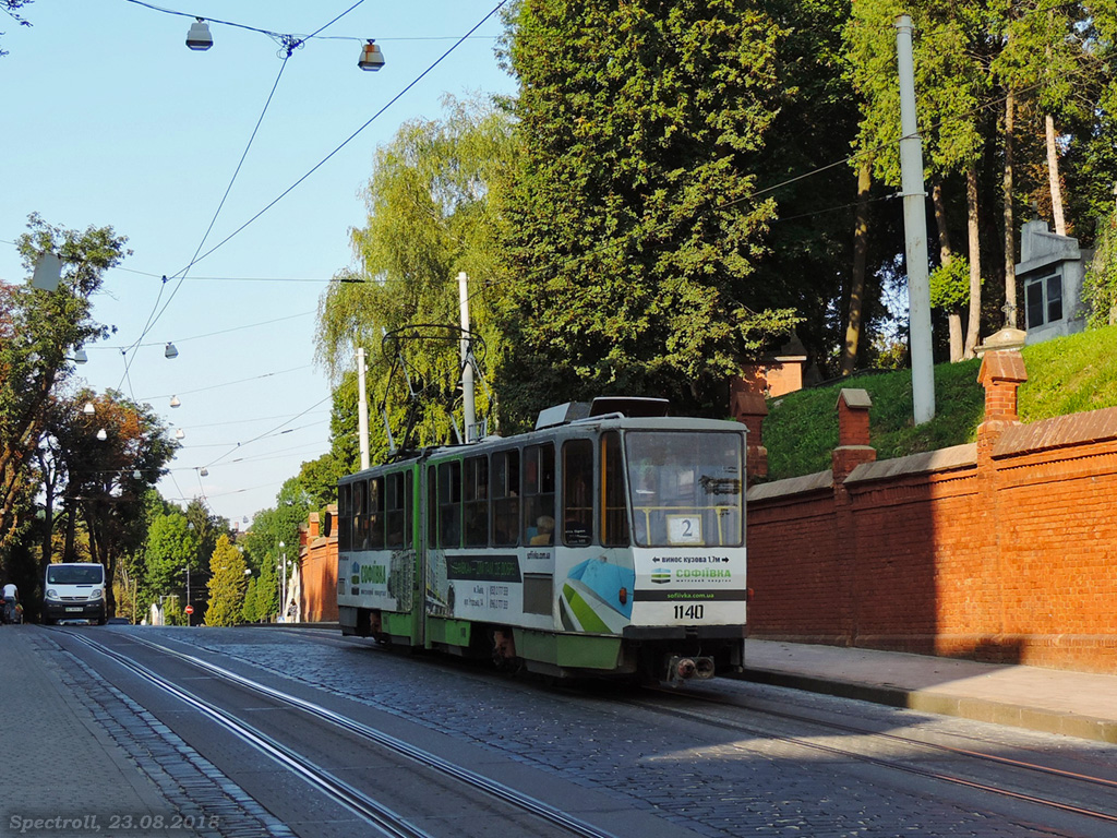 Lviv, Tatra KT4SU # 1140