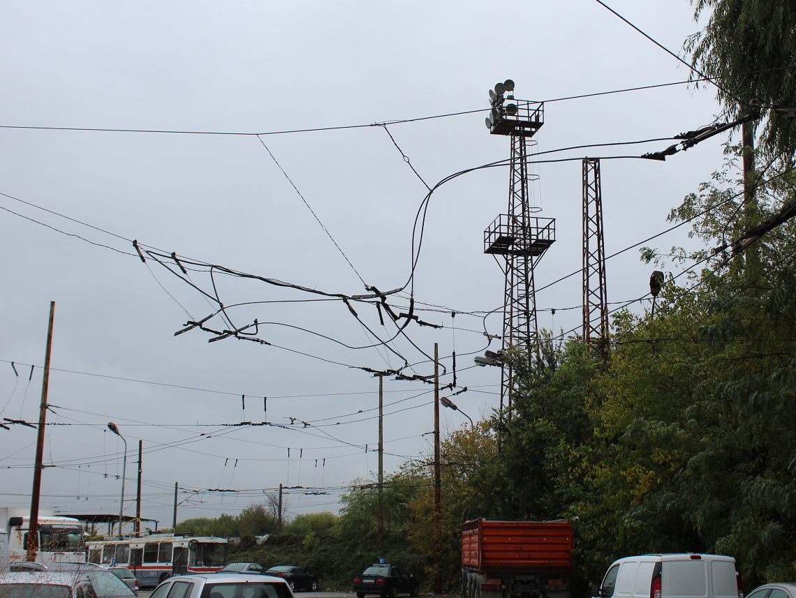 Пловдив — Тролейбусна мрежа • Троллейбусная сеть