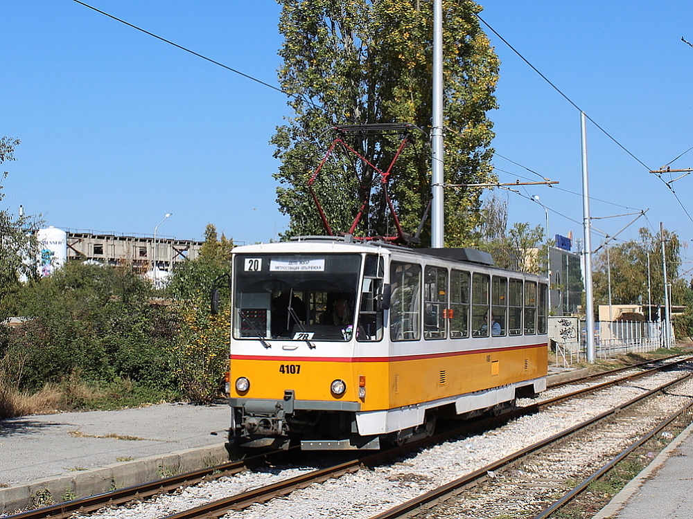 Sofia, Tatra T6B5B nr. 4107