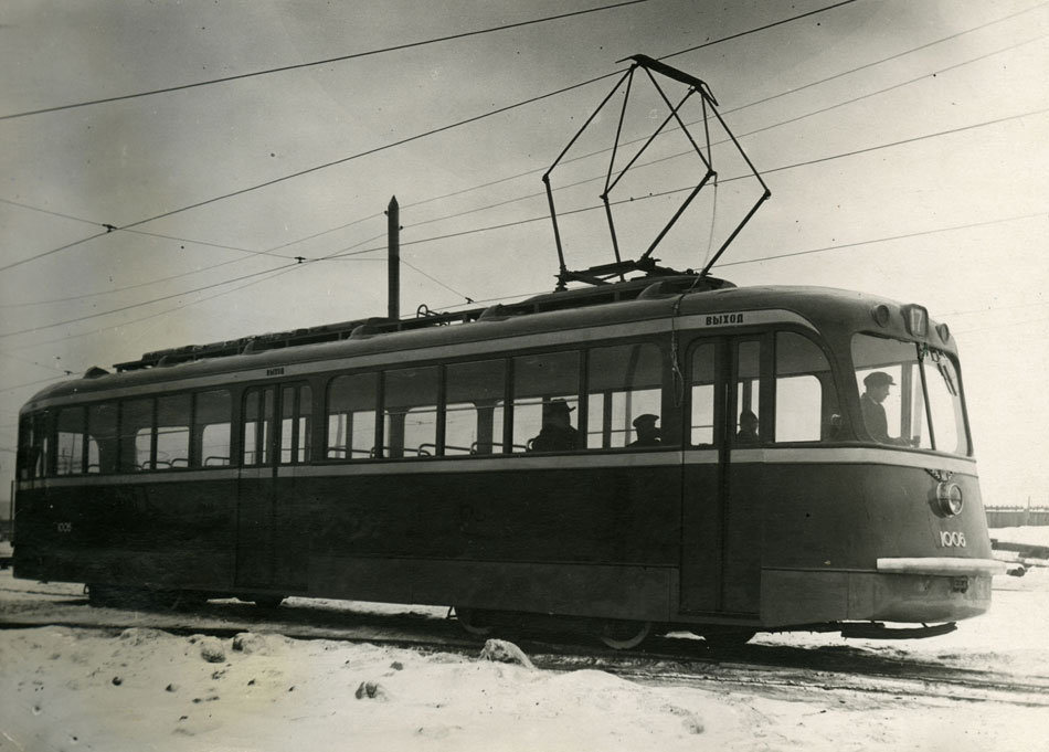 Moscova, M-38 nr. 1006; Moscova — Historical photos — Tramway and Trolleybus (1921-1945)