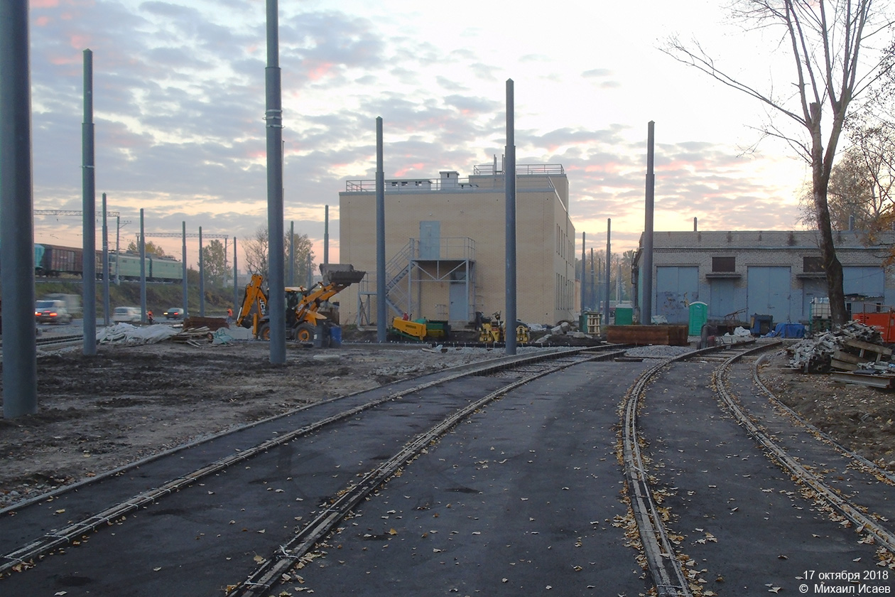 Petrohrad — Terminal stations; Petrohrad — Tram lines construction