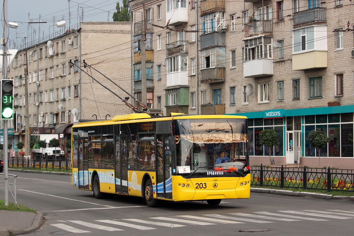 Kremenchuk, LAZ E183D1 nr. 203