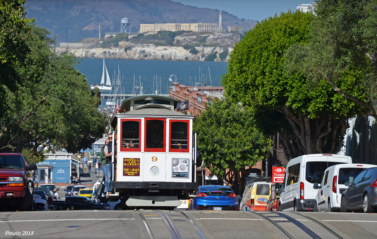 Сан-Франциско, область залива, Muni cable car № 9