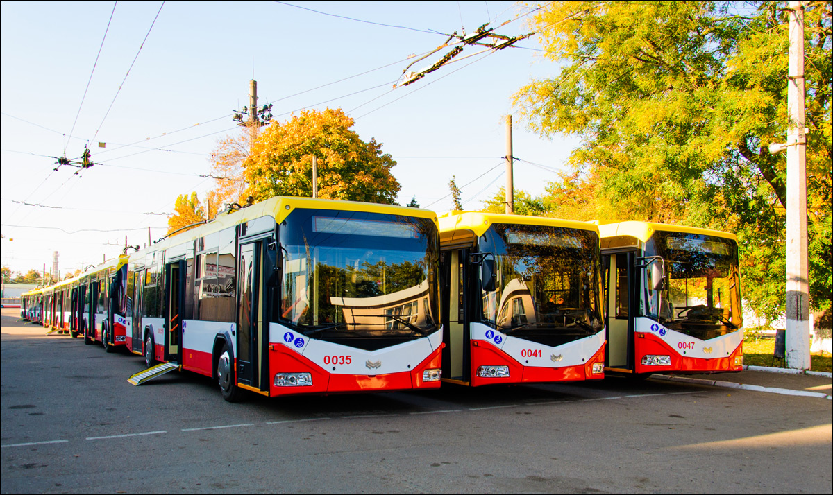 Одесса, БКМ 321 № 0035; Одесса — Новые троллейбусы