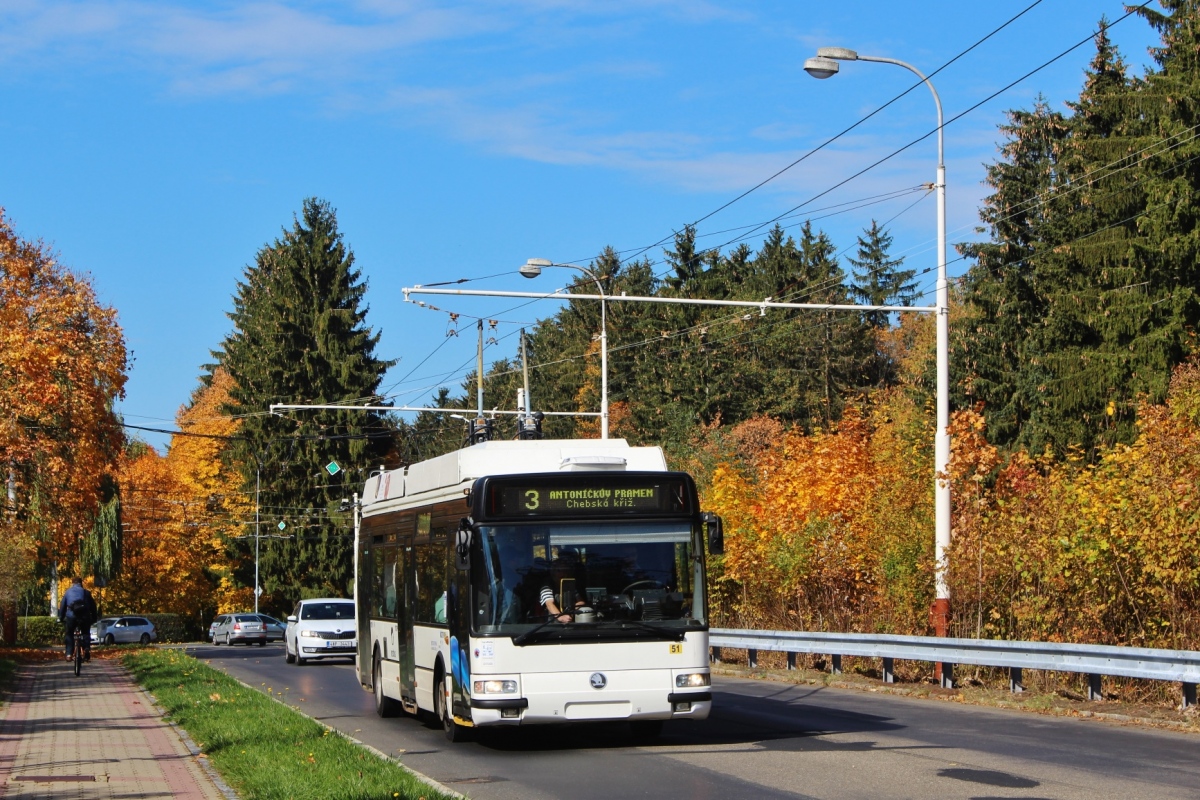 Mariánské Lázně, Škoda 24Tr Irisbus Citybus nr. 51