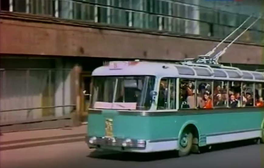 Moskva — Trolleybuses in the movies