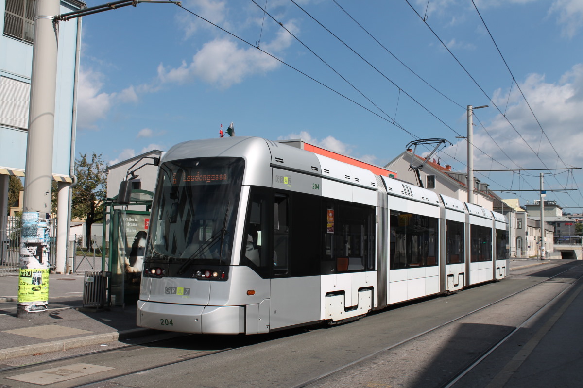 Graz, Stadler Variobahn — 204