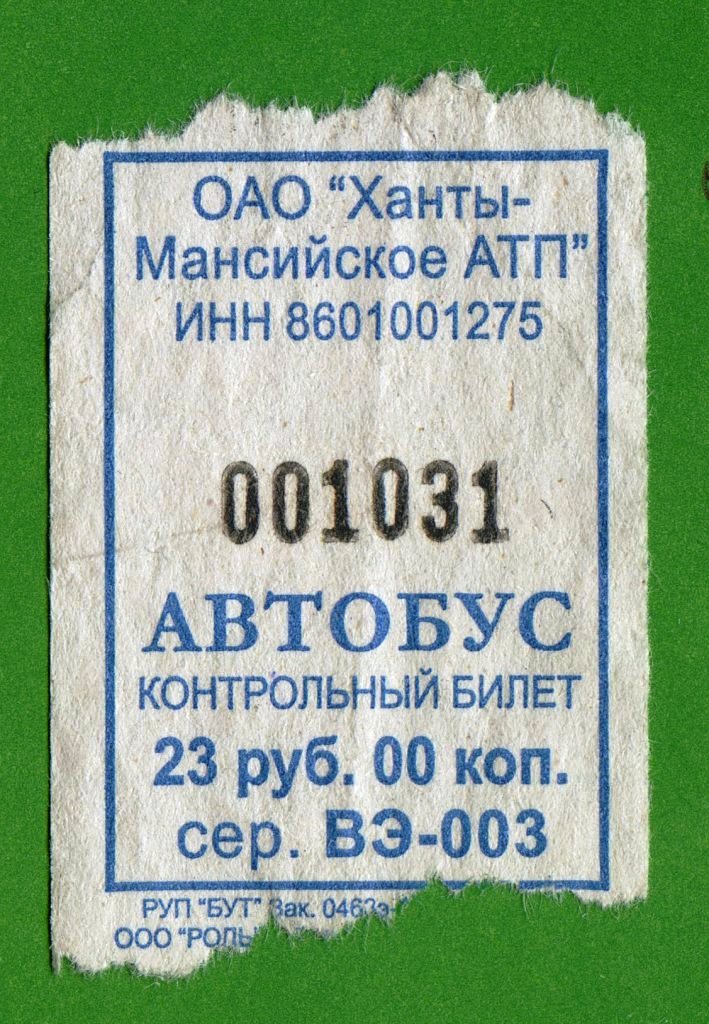 Perm — Ticket