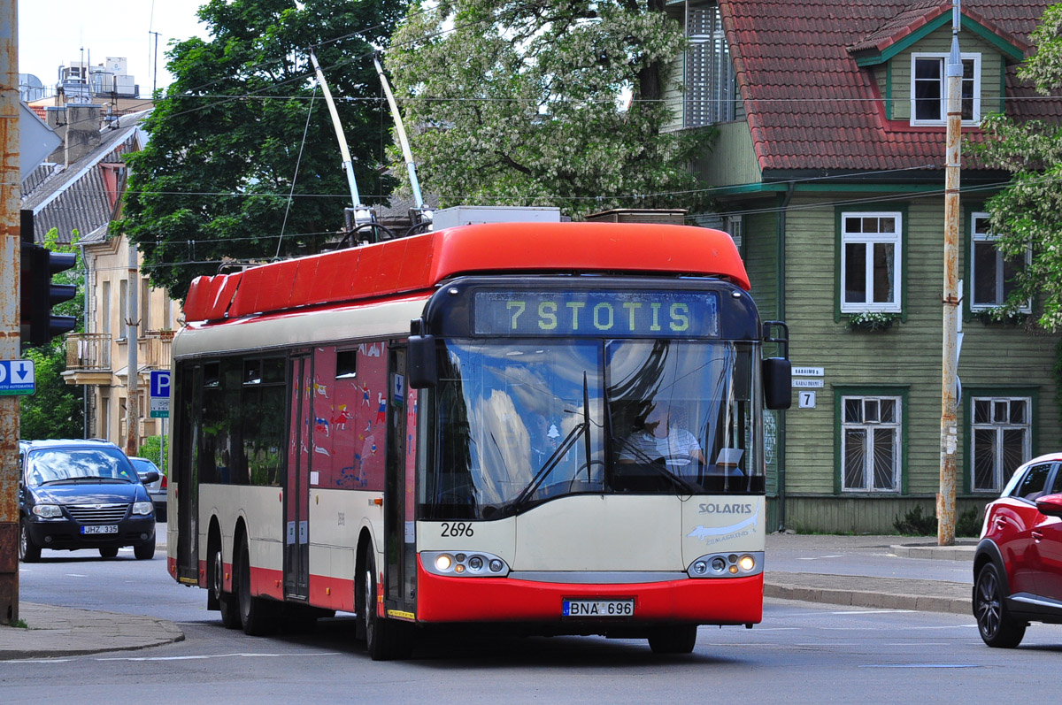 Vilnius, Solaris Trollino II 15 AC № 2696
