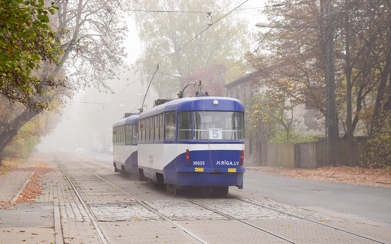 Riga, Tatra T3A č. 30525