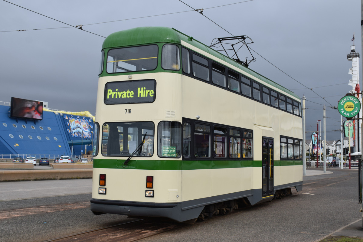 Blackpool, Blackpool Balloon Car № 718