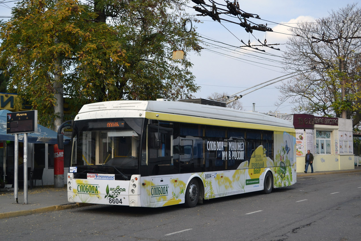 Крымский троллейбус, Тролза-5265.05 «Мегаполис» № 8604