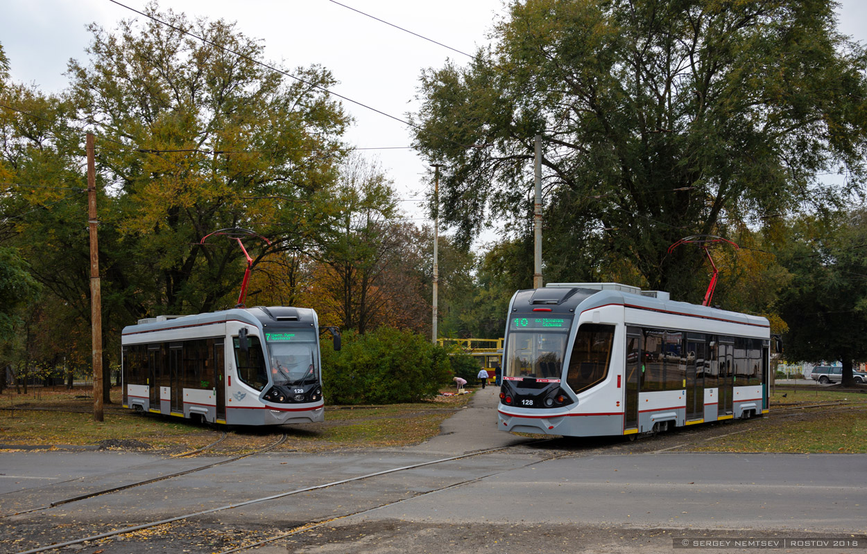 Ростов-на-Дону, 71-911E «City Star» № 129; Ростов-на-Дону, 71-911E «City Star» № 128