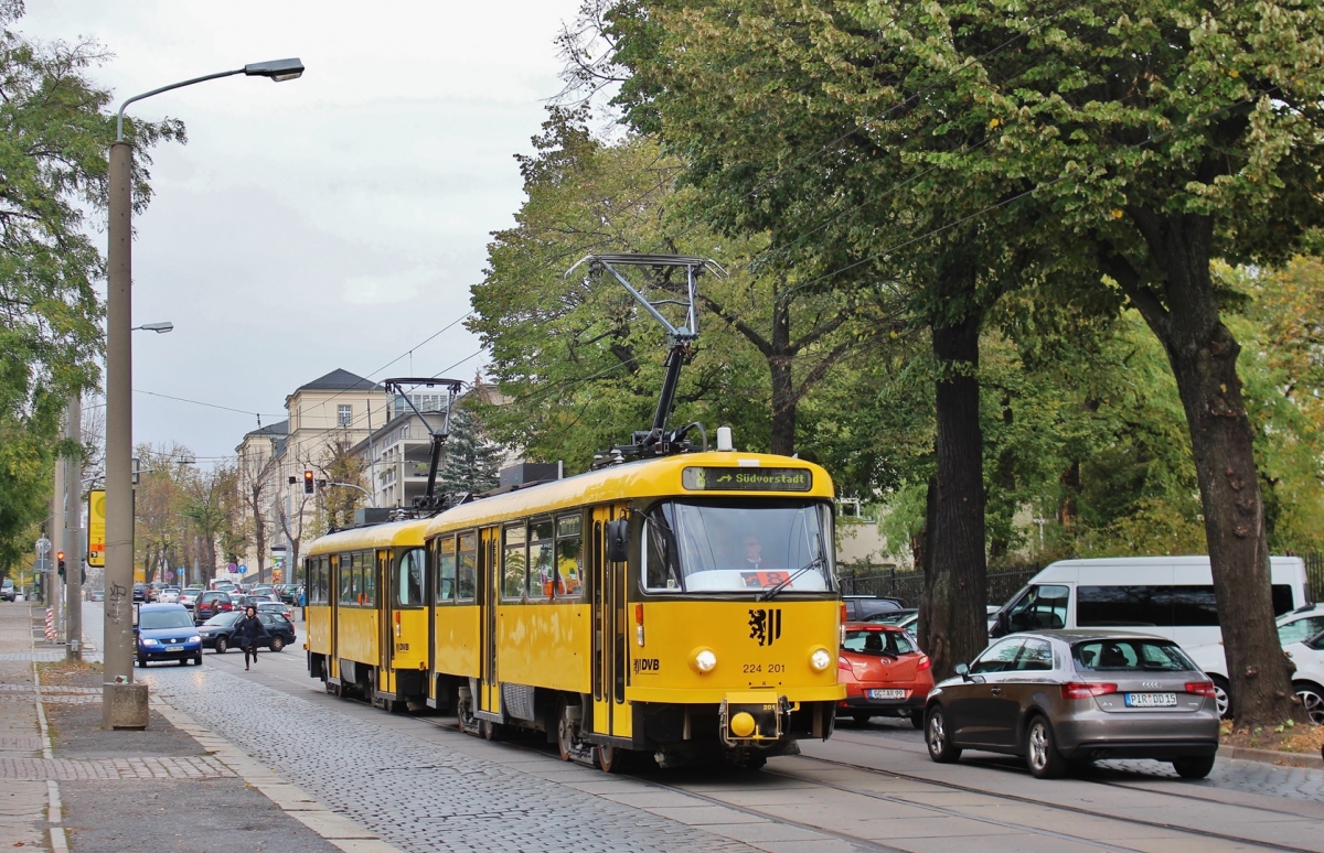 Dresden, Tatra T4D-MT nr. 224 201