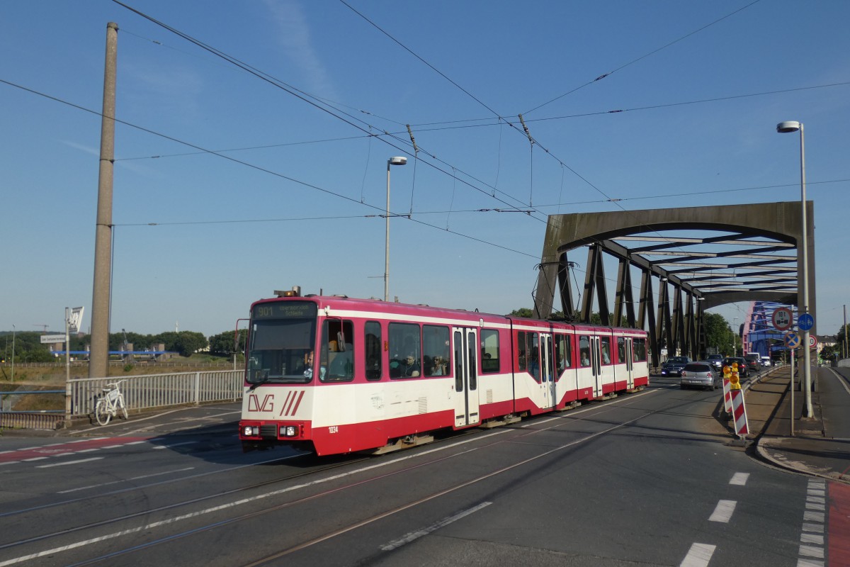 Duisburg, Duewag GT10NC-DU № 1034