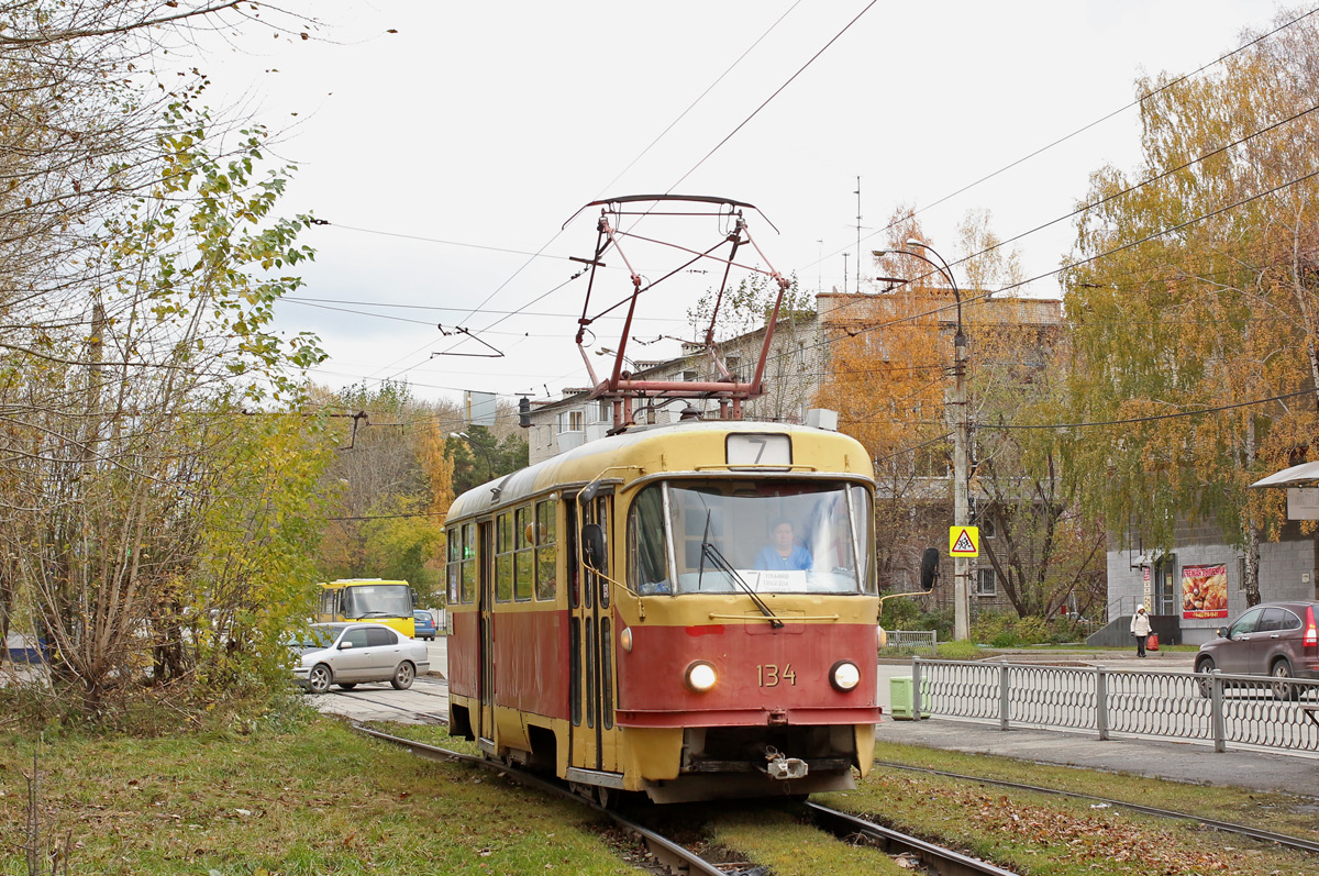 Yekaterinburg, Tatra T3SU № 134