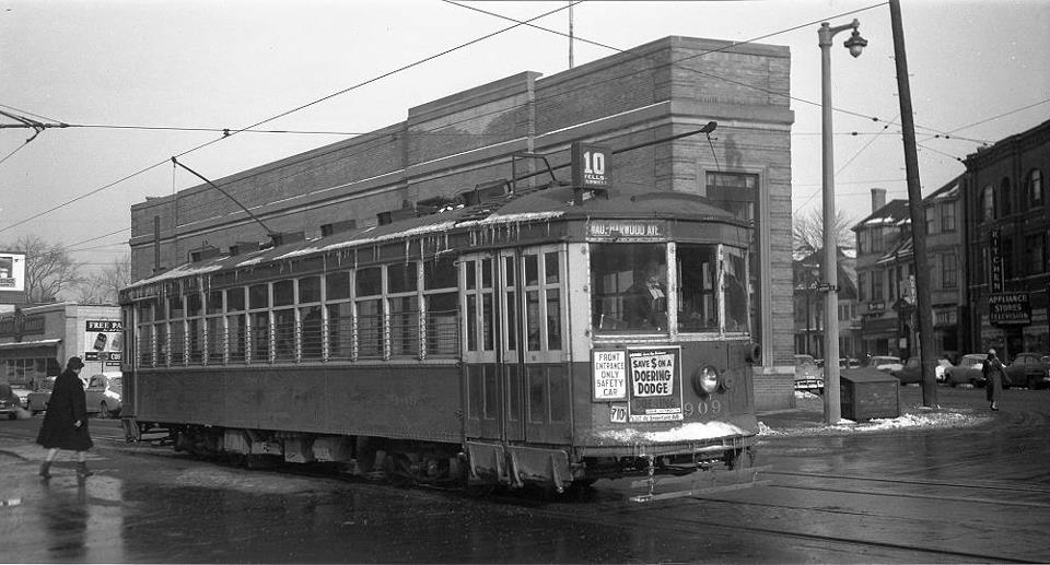 Милуоки, Четырёхосный моторный St. Louis № 909; Милуоки — Старые фотографии