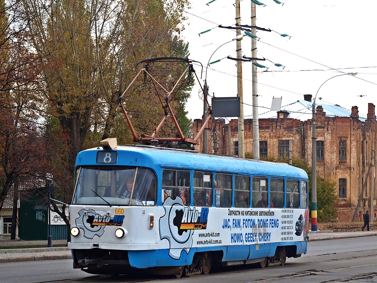 Харьков, Tatra T3SU № 660