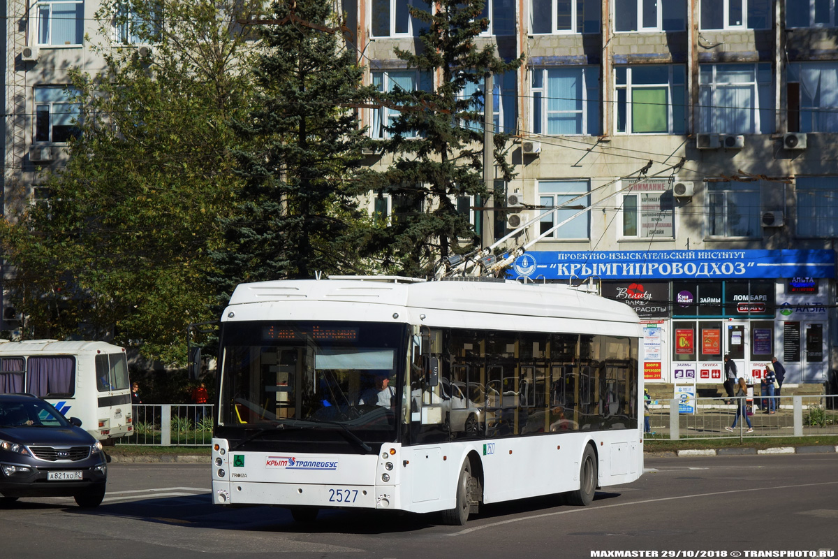 Crimean trolleybus, Trolza-5265.02 “Megapolis” № 2527