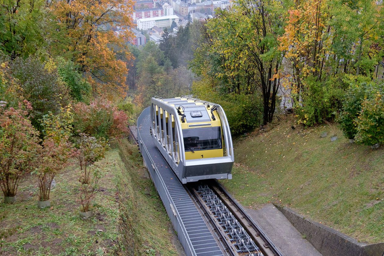 Innsbruck, Funicular* № 1; Innsbruck — Hungerburgbahn