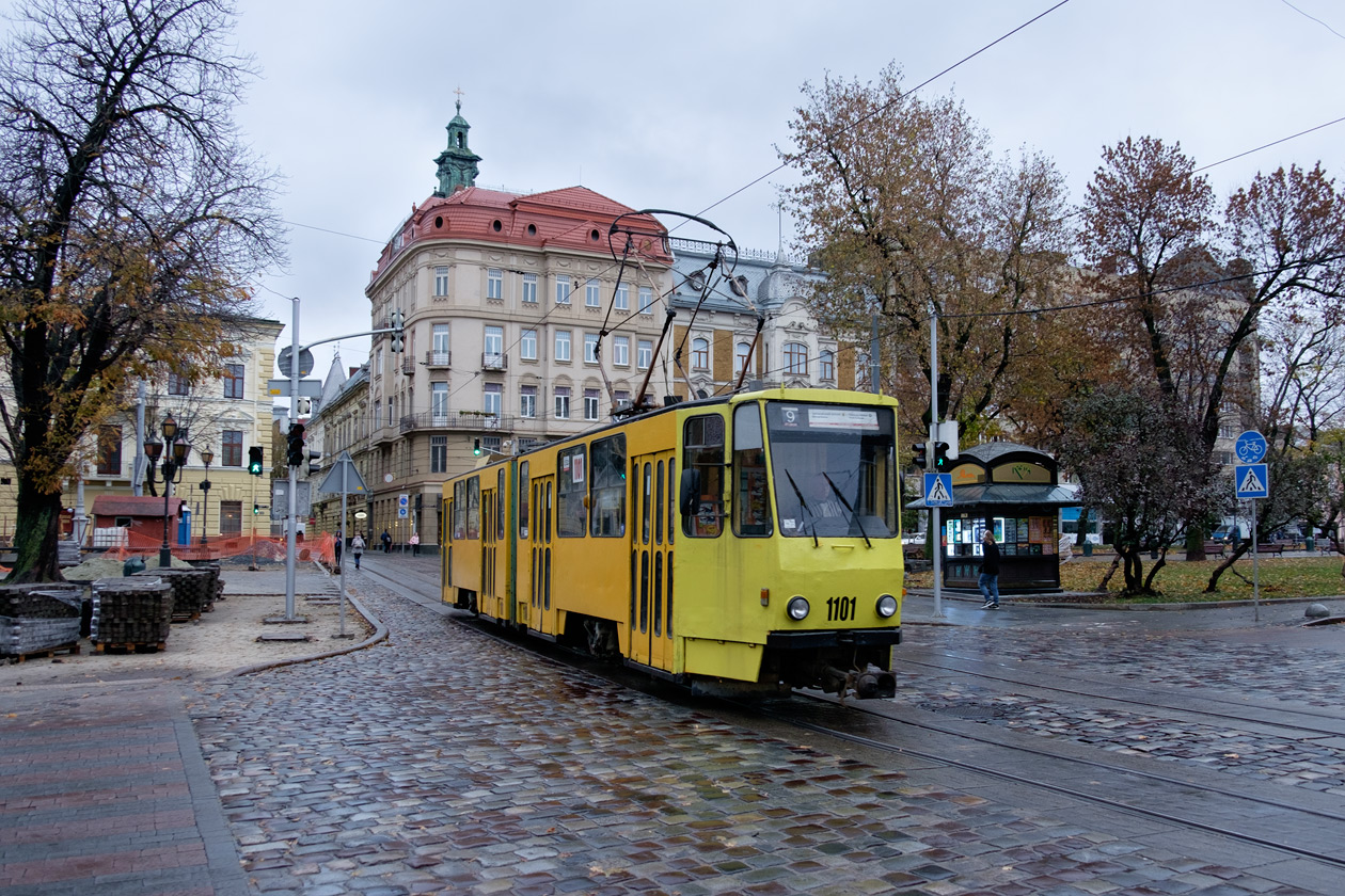 Львов, Tatra KT4SU № 1101