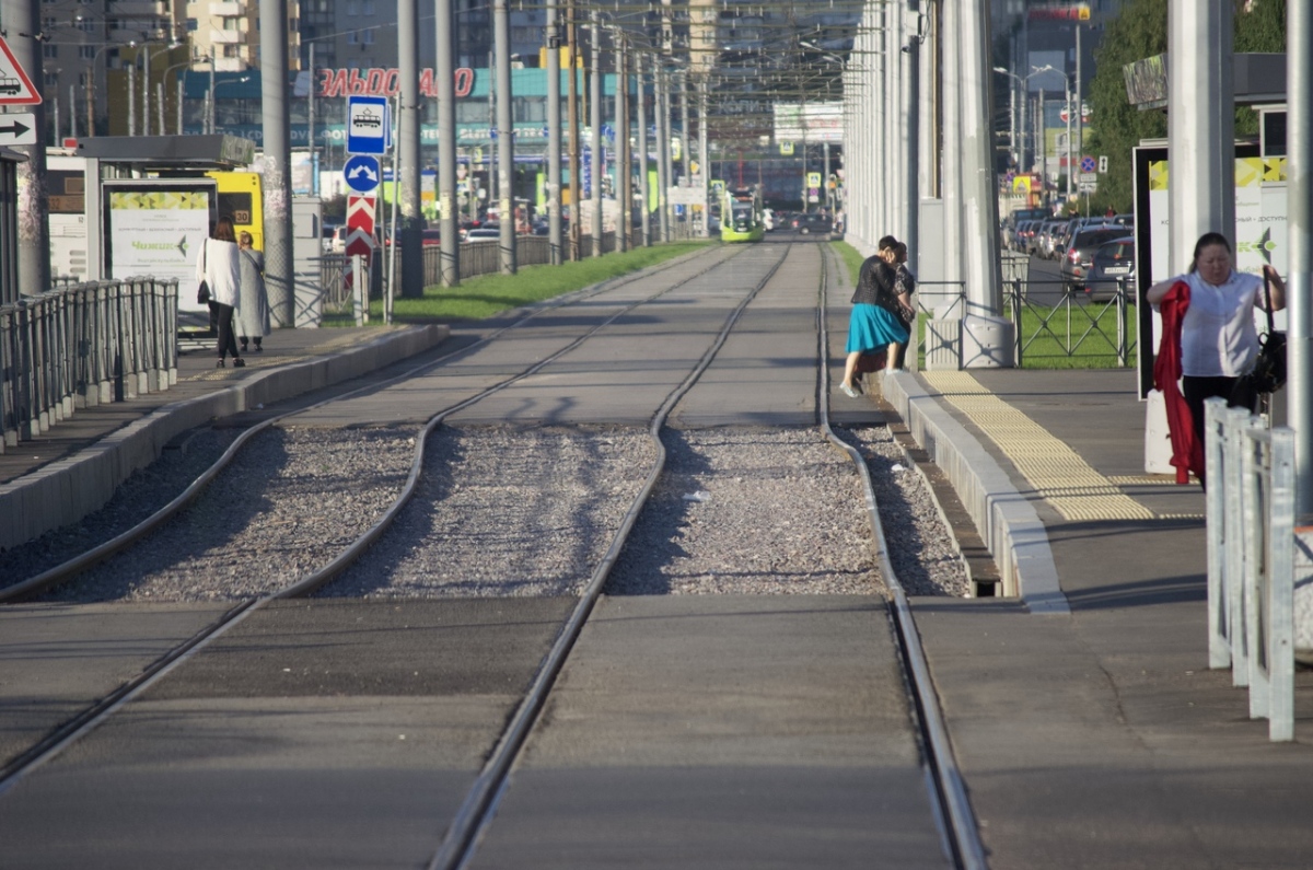 Saint-Petersburg — Source: Transport Concession Company (TCC) — Various Photos; Saint-Petersburg — Track repairs