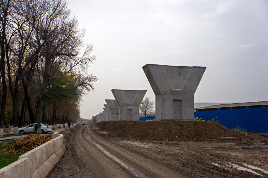 Tashkent — Subway construction