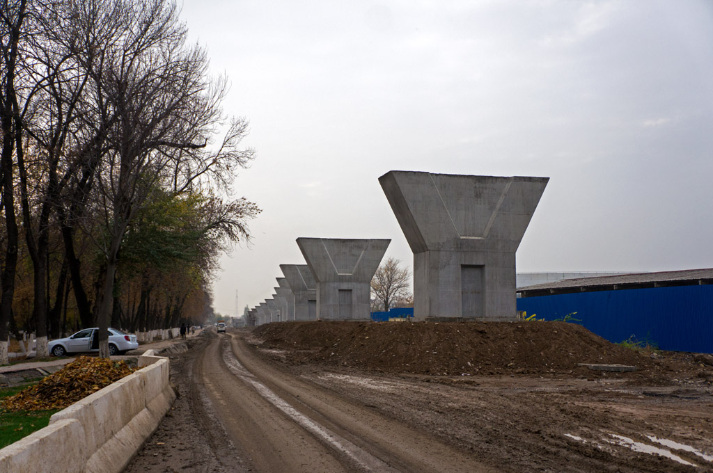 Ташкент — Метрополитен — Строительство