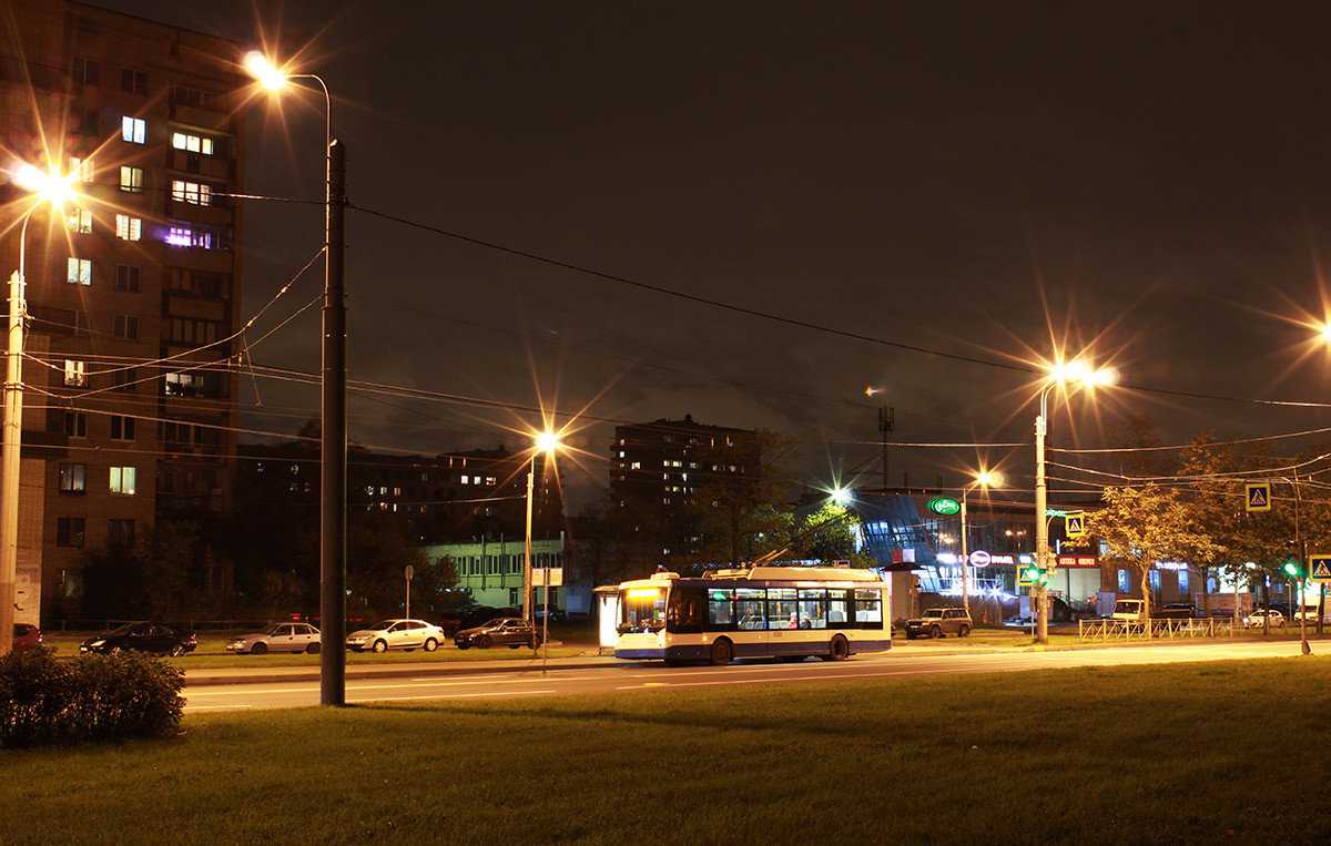Szentpétervár — Trolleybus lines and infrastructure