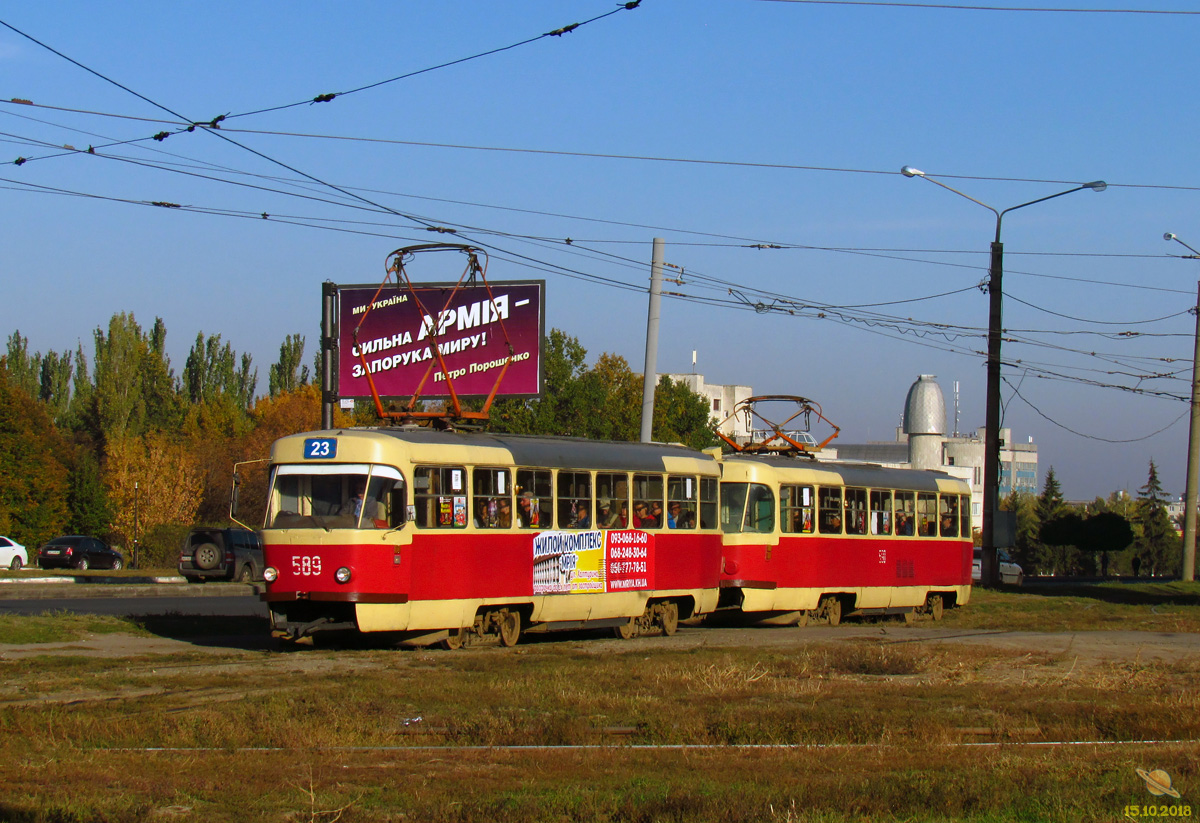 Harkov, Tatra T3SU — 589