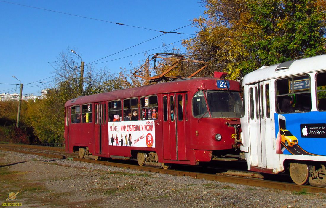 Харьков, Tatra T3SU № 699