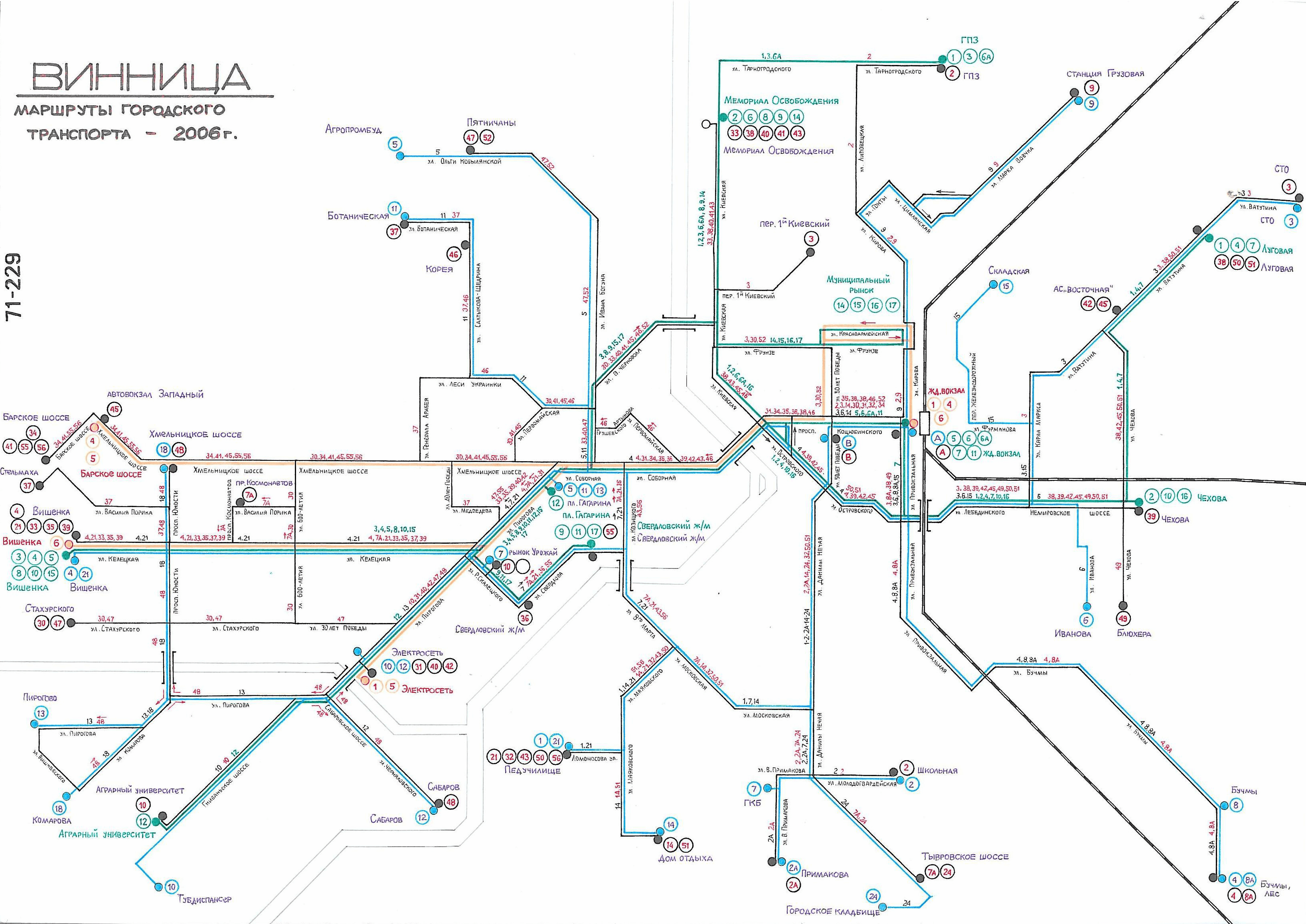 Winnica — Maps