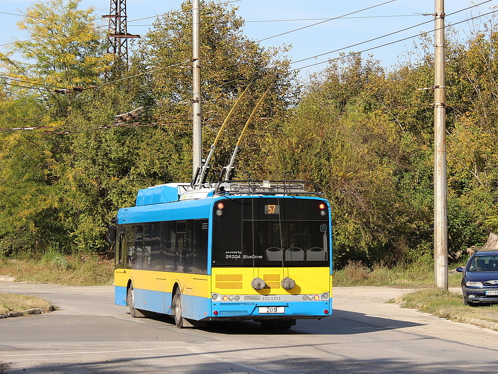 Pleven, Škoda 26Tr Solaris III nr. 209