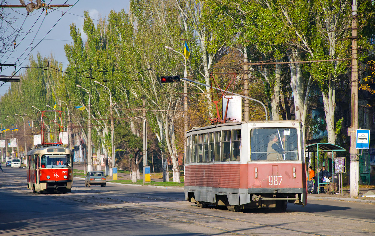 Mariupol, 71-605 (KTM-5M3) # 987