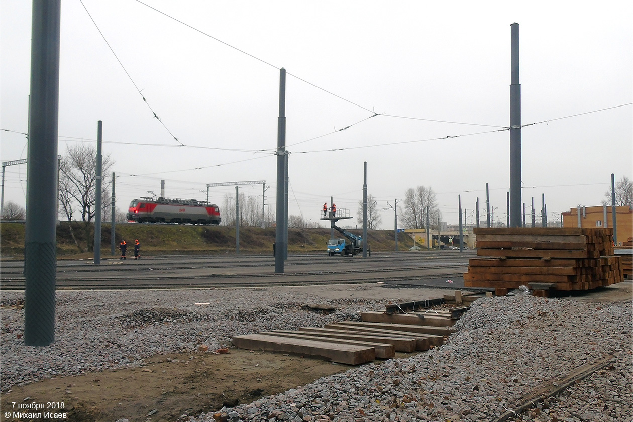 Sankt Petersburg — Terminal stations; Sankt Petersburg — Tram lines construction