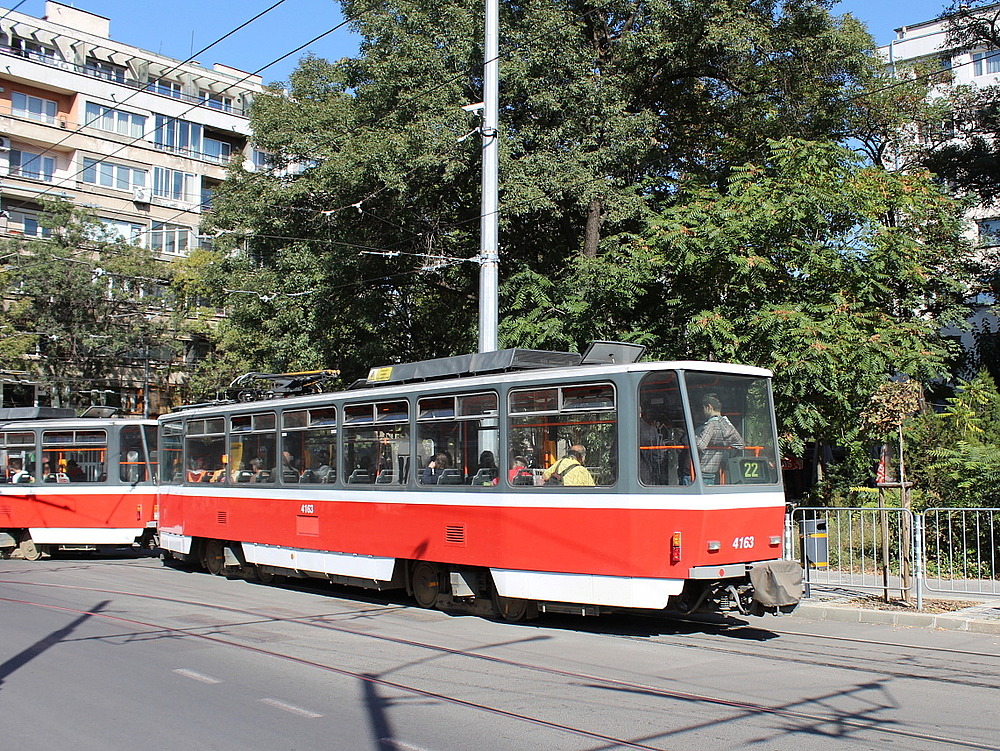 София, Tatra T6A5 № 4163