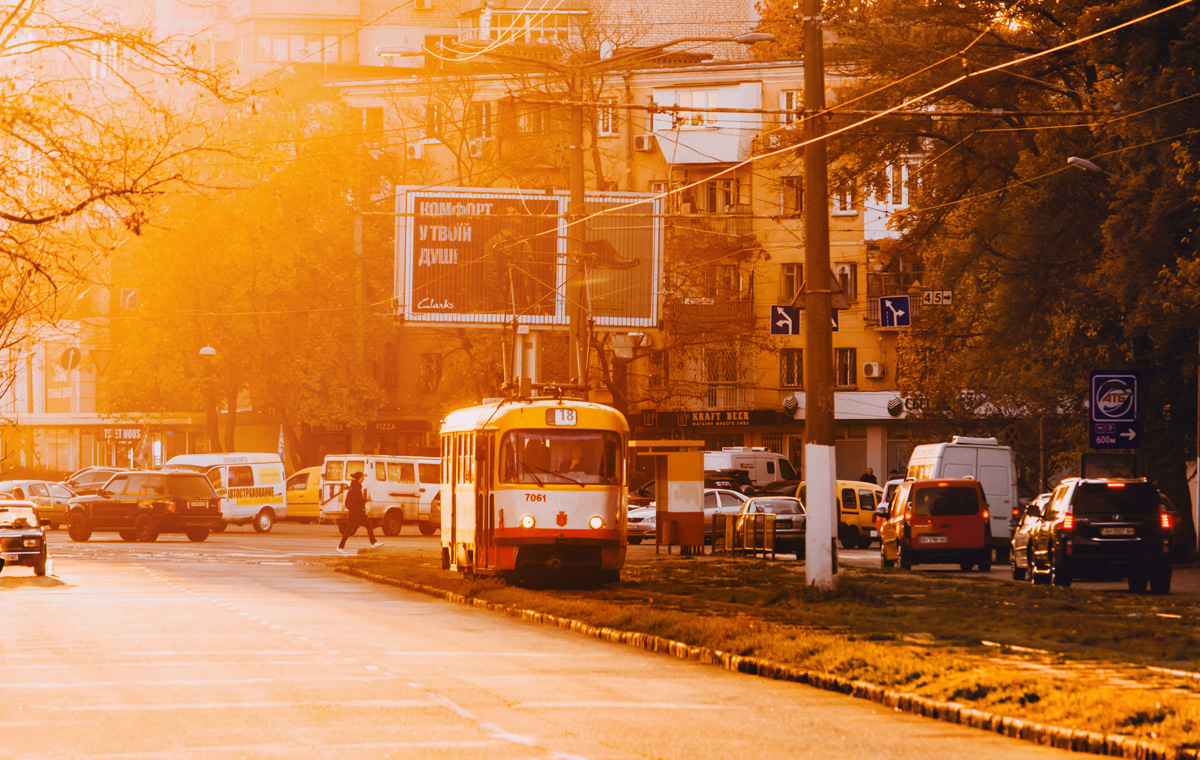 Одесса — Трамвайные линии; Одесса — Трамвайные линии: Большой Фонтан