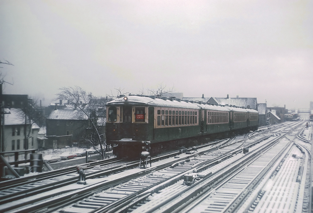 芝加哥 — El and Subway — Old Photos