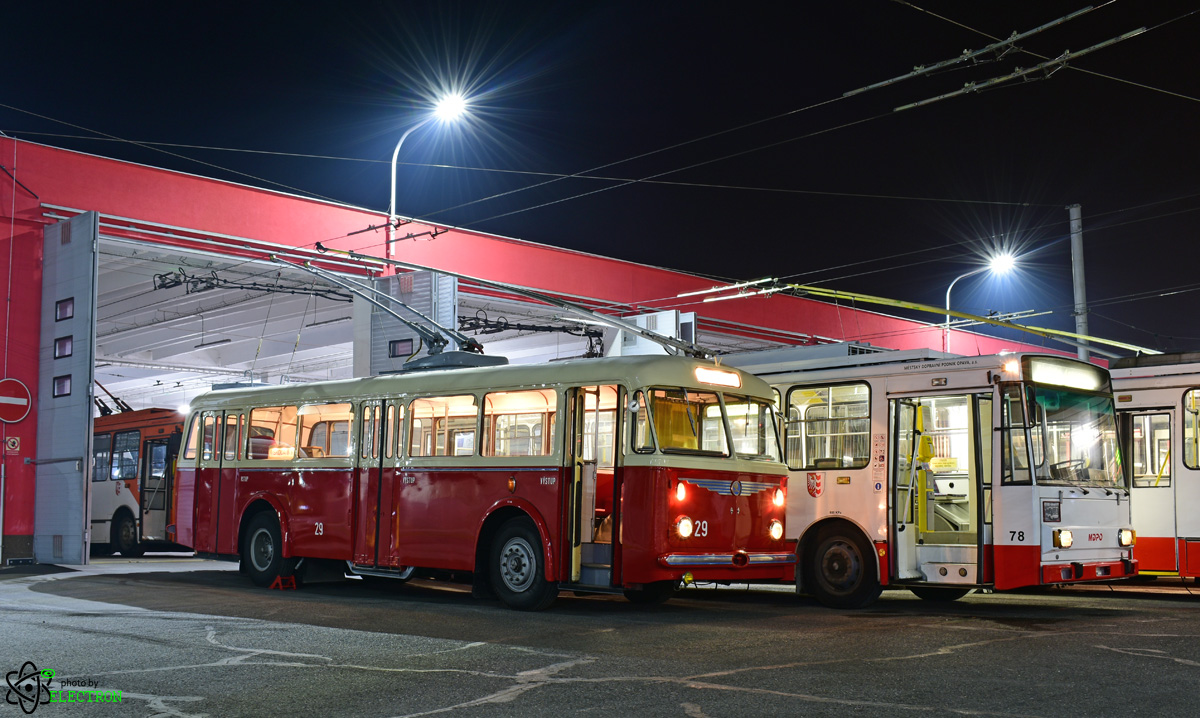 Острава, Škoda 8Tr6 № 29; Опава — Разные фотографии