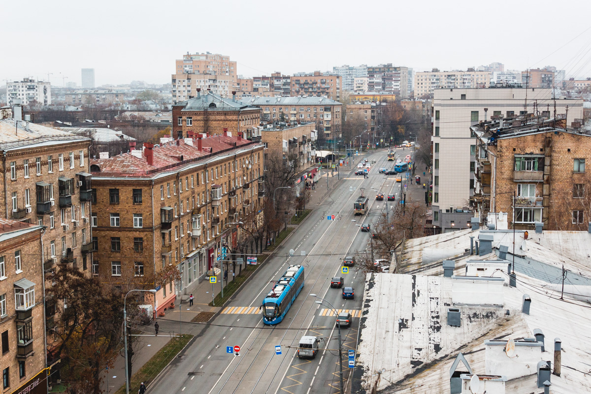 Moskva — Tram lines: Eastern Administrative District; Moskva — Trolleybus lines: Eastern Administrative District; Moskva — Views from a height