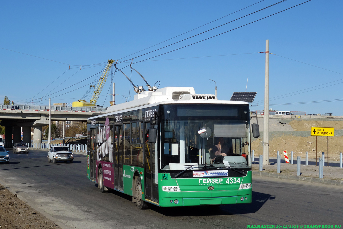 Krimski trolejbus, Bogdan T70110 č. 4334