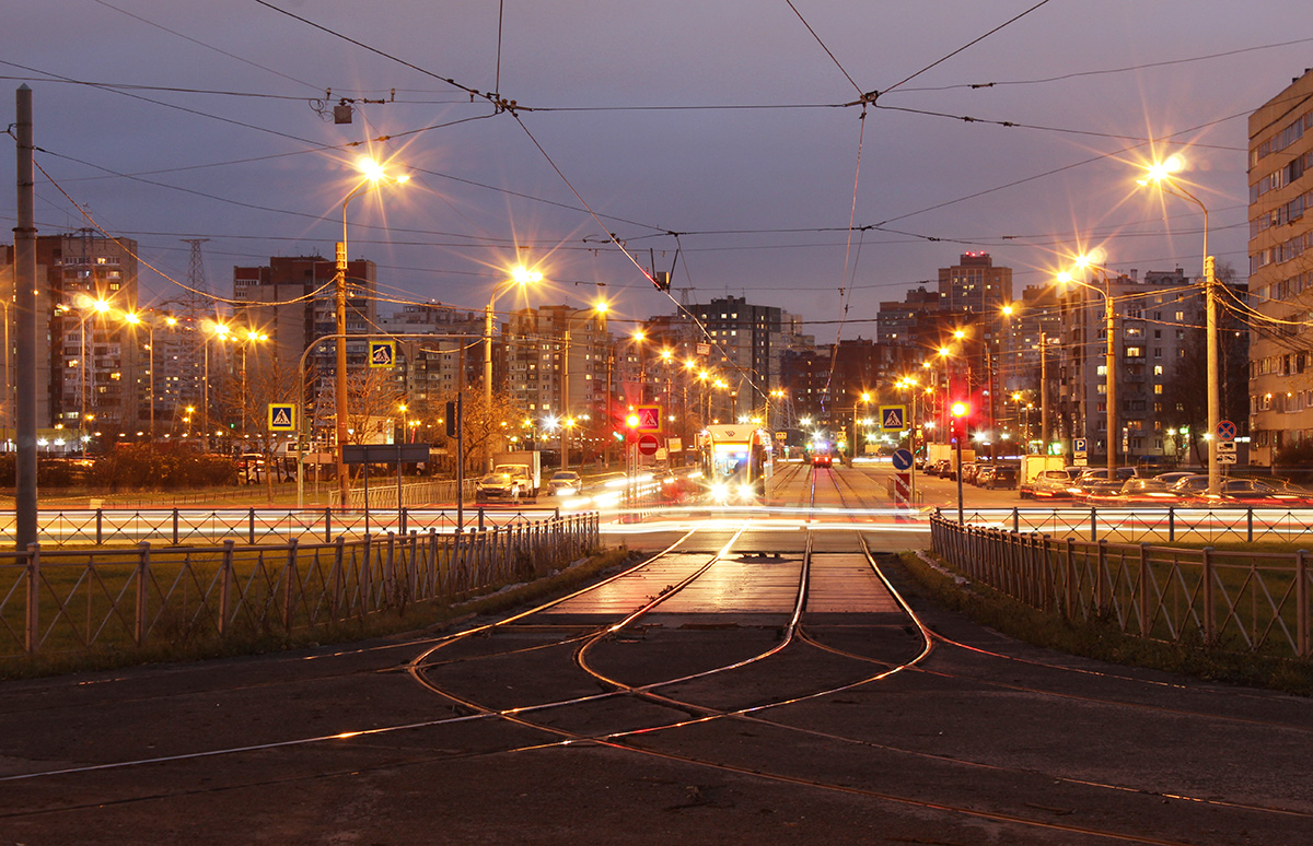 聖彼德斯堡 — Tram lines and infrastructure