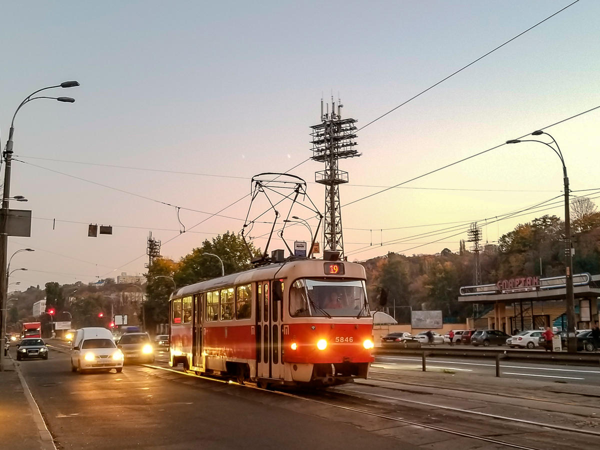 Kyiv, Tatra T3SUCS № 5846