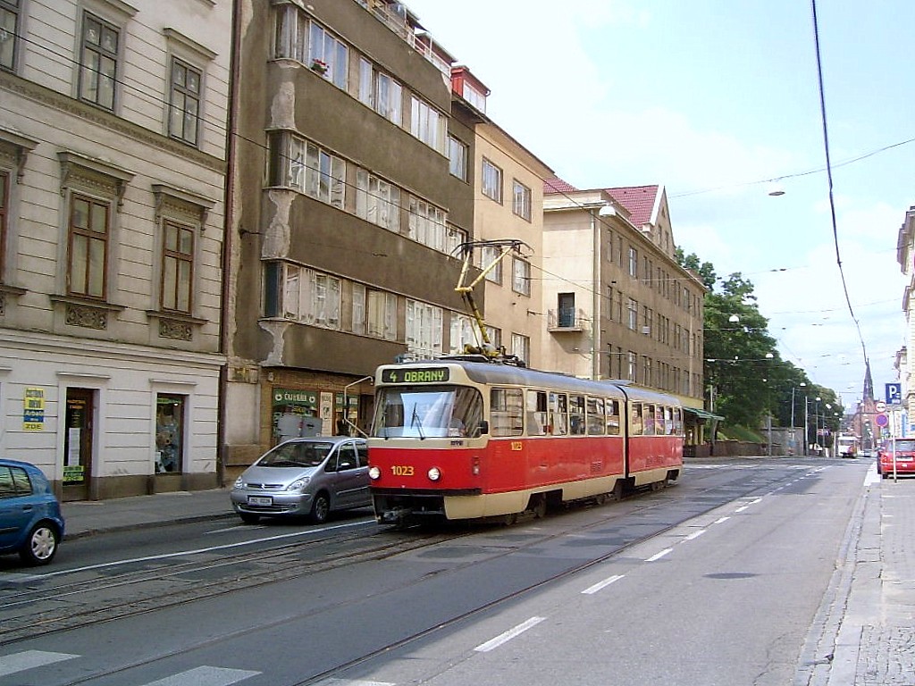 Brno, Tatra K2P č. 1023