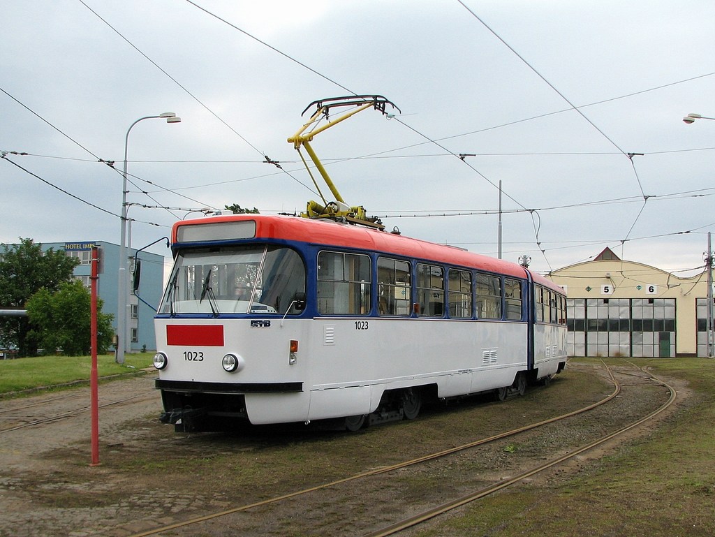 Brno, Tatra K2P № 1023
