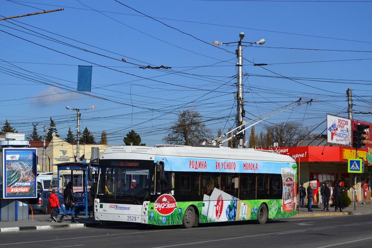 Crimean trolleybus, Trolza-5265.02 “Megapolis” # 2529
